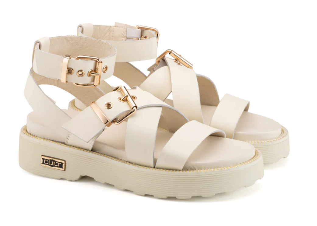 Cult Ziggy 3442 sandalo donna Off White - immagine 2