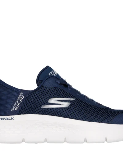 Skechers 124836 donna colore Navy con dettagli White